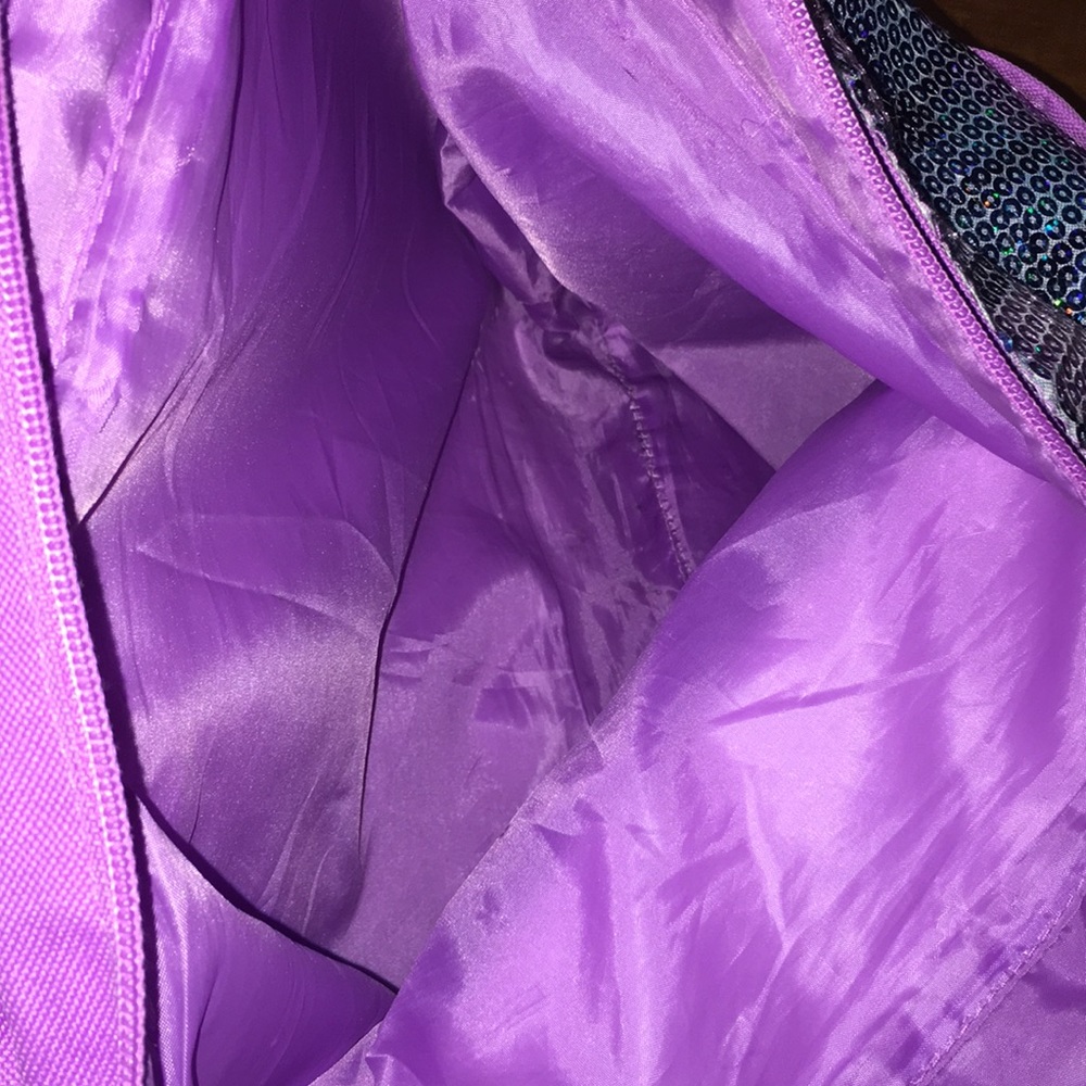 Justice Sequin Book bag & lunch bag. - Picture 5 of 8
